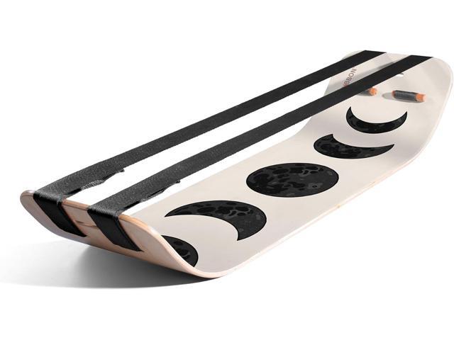 GIBBON SlackBoard - GiBoard Balance Board - Gift for Kids & Adults - 1 & 2 Line Options - Slackline Balance Trainer for Core Workouts, Standing...