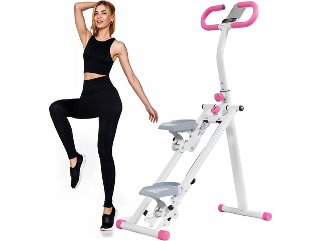 Stair Stepper for Home Gym Exercise, Vertical Climber Exercise Machine for Full Body Workout, Compact Folding Cardio Exercise Climber with...
