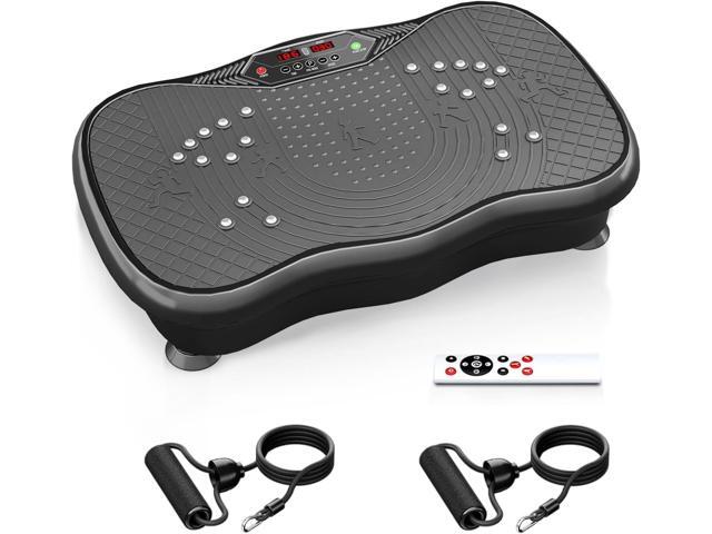 Vibration Plate Exercise Machine,Vibration Plate for Lymphatic Drainage,Whole Body Vibration Platform Portable Home for Weight Loss Muscle Toning &...