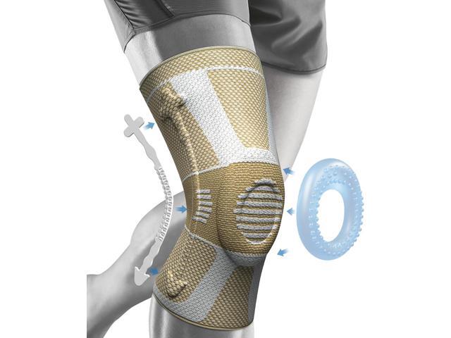 NEENCA Professional Knee Brace for Pain Relief, Medical Knee Compression Sleeve, Knee Support with Horizontal Knit Tech for Meniscus Tear, ACL,...