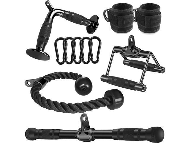Solid Cable Machine Attachment, Cable Attachments for Gym, Gym Cable Attachments, Cable Machine Attachments Set