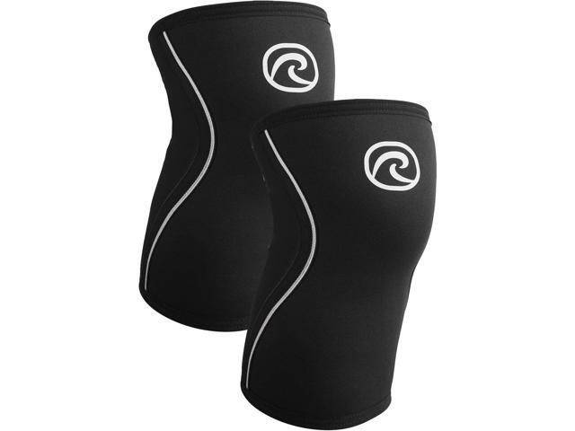Rehband 5mm Knee Sleeve Support for Cross Fit & Heavy Training, Compression Neoprene Knee Sleeve, Feel Stronger + More Secure While Workout,...