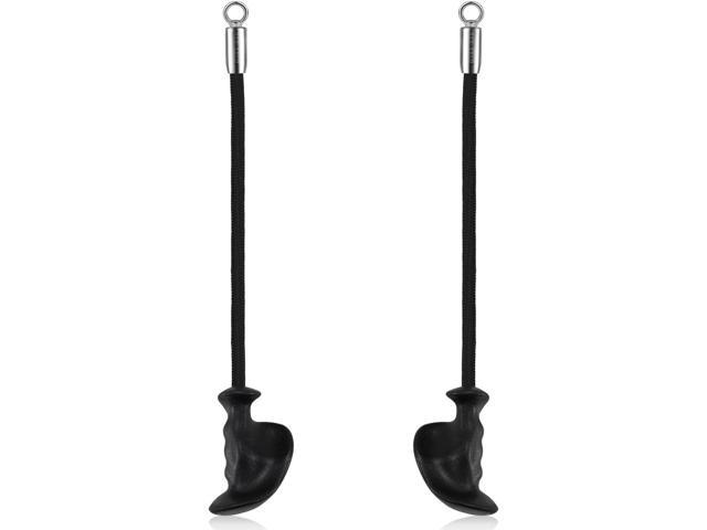 HXD-ERGO Tricep Rope with Ergonomic Handles, 36 Inch Tricep Pull Down Rope for Cable Machine, Pulley System, Triceps Rope Cable Attachment for Gym,...