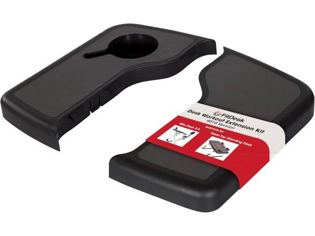 FitDesk Clamp-On Extender for 3.0 Exercise Bike & Standing Desk, Adjustable Laptop Stand, Bike Desk Attachment with Mousepad, Cup Holder & Tray,...