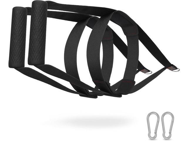 Cable Chest Press Handles for Cable Machines, Forward Press Attachment with No Cable Rub, Horizontal & Vertical Grip for Chest Training, Pulley &...