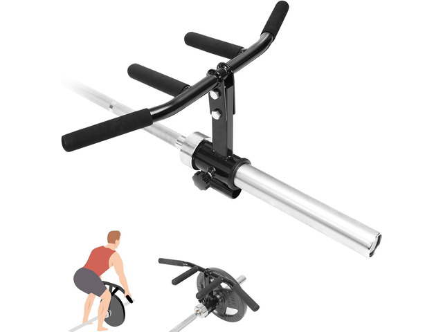 T Bar Row Attachment Multi-Grip: T Bar Row Multi-Grip Handle Bar Attachment for 2Inch Olympic Barbell Bar & 1Inch Standard Bar Strength Workout...