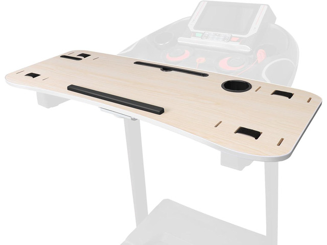 KELIXU 39' Treadmill Desk Attachment, Universal Walking Laptop Holder Desk Ergonomic Platform Workstation for Treadmill with Cup Holder,...