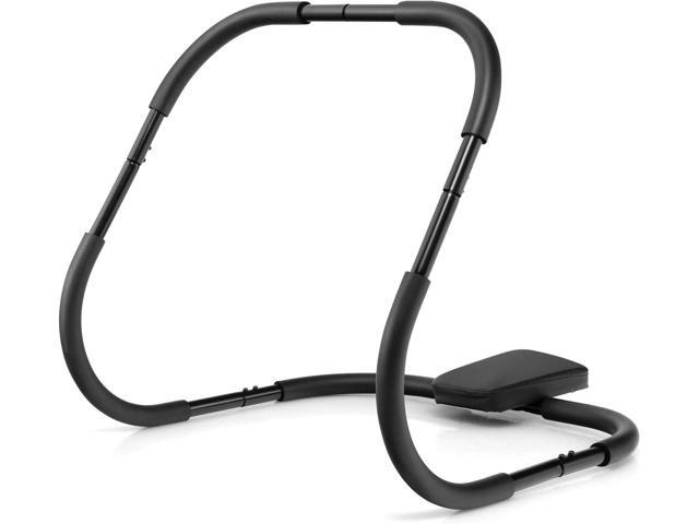 GYMAX Ab Cruncher, Abdominal Trainer Sit up Assistant Roller with Padded Headrest, Fitness Exercise Training Machine for Core Muscle, Home Gym...