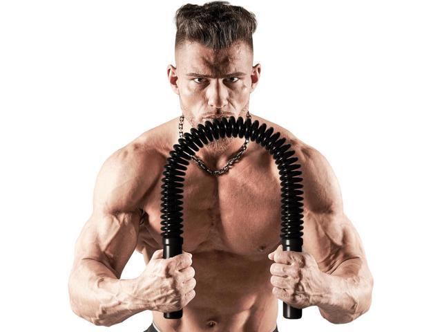 Zenooze's Power Twister Flex Bar, The Ultimate Upper Body Exercise Equipment for Strengthening Your Chest Workout, Shoulders,Biceps, Arms, Forearm...