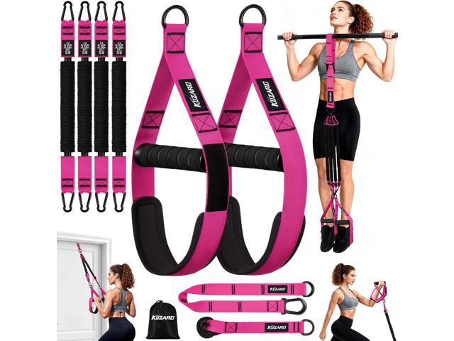 Pull Up Assistance Bands for Women, Heavy Duty Resistance Bands with Handles, Exercise Band with Door Anchor, Workout Band Set for Pull Up Bar,...