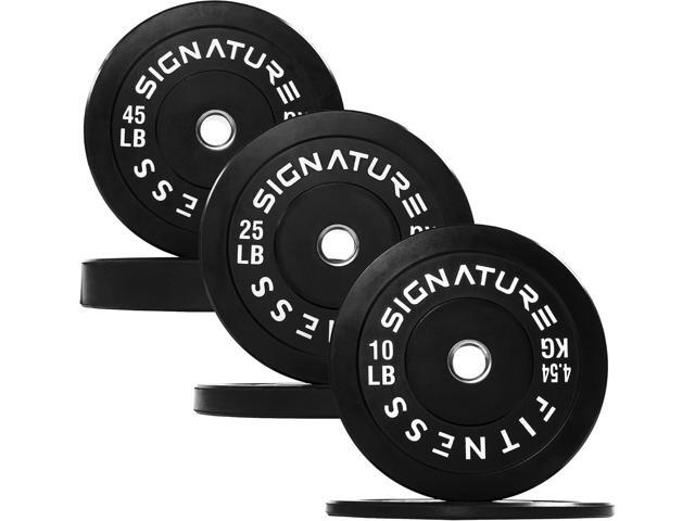 Fitvids Olympic Bumper Plates Set, 2' Weight Plates for Strength Training & Weightlifting, Paris or Set or Set with Barbell, Multiple Options