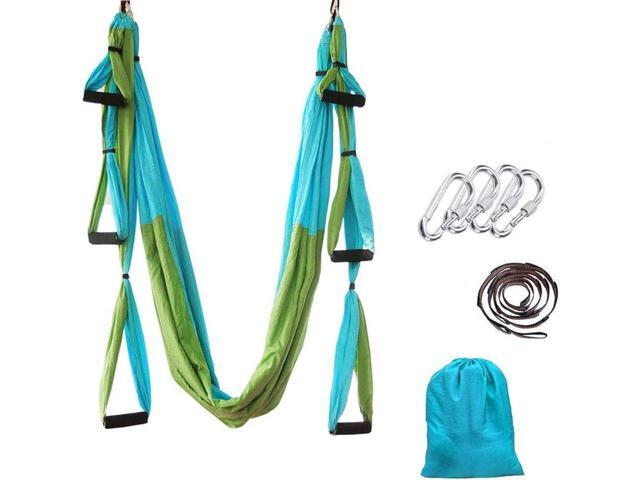 Aerial Yoga Swing Set, Ultra Strong Hammock Trapeze Extension, Antigravity Ceiling Hanging Sling Inversion Exercises