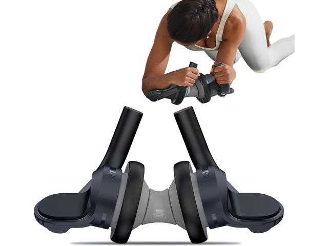 BERTER Fitness Ab Roller Wheel with Elbow Support Abdominal Trainer Roller Workout Equipment for Home and Gym Exercise Roller for Men and Women