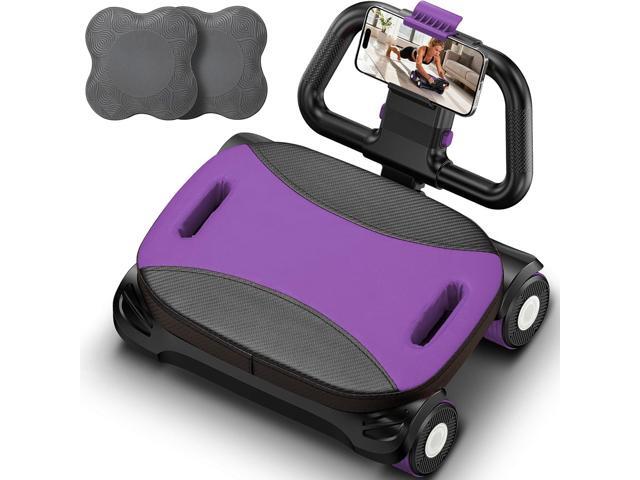 FIAMERMOR 2025 AB Roller Wheel - 4 wheel elbow support abdominal wheel automatic rebound abdominal fat burning weight loss core training equipment...