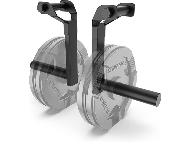 Synergee Farmer Walk Handles. Set of 2 Farmer Walk Carry Handles. Portable Exercise Equipment. 600lb Max Weight Capacity.