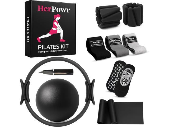 Pilates Kit with Weights, Pilates Kit with Ankle Wrist Weights, Pilates Set, at Home Pilates Kit, Pilates Sets for Women, Pilates Essential kit,...