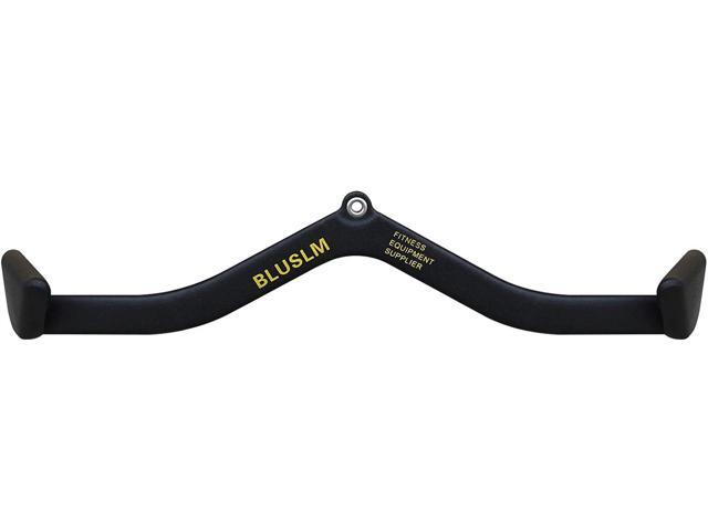 LAT Pull Down Bar for Cable Machine, LAT Pulldown Attachments T-bar V-bar Cable Attachment for Gym, Back Tricep Strength Training Handle