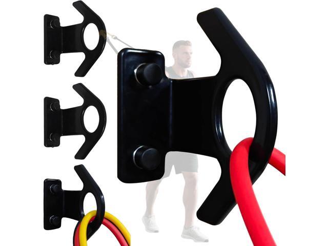 Resistance Band Wall Anchor(3PCS),Resistance Bands Wall Mount for Home Workouts & Yoga GymResistance Band Hooks for Resistance Bands, Stretch...
