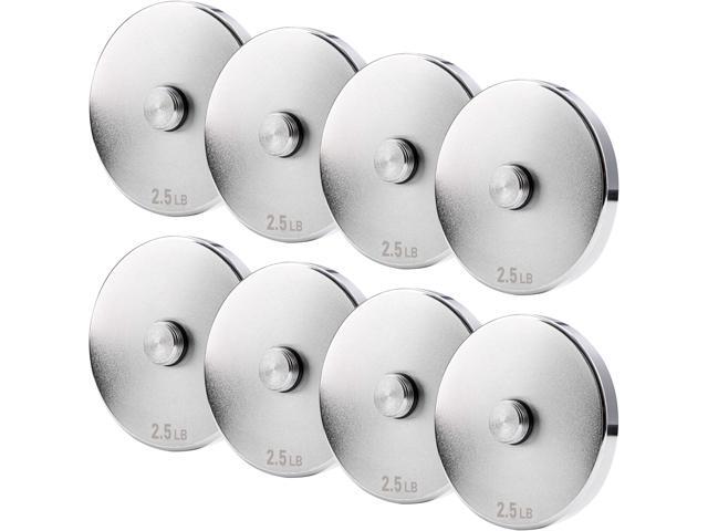 Northdeer 2.0 Upgraded Adjustable Steel Dumbbells Plates, Diameter 4.7 inches, Thickness 0.6 inches, Compatible with Version 1.0 Dumbbell...