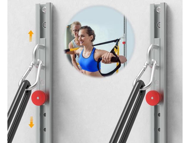 Resistance Band Wall Anchor, Wall Mount Workout Anchors for Home Gym WorkoutsBody Weight Straps, Suspension Training, Exercise,Stretching,Yoga