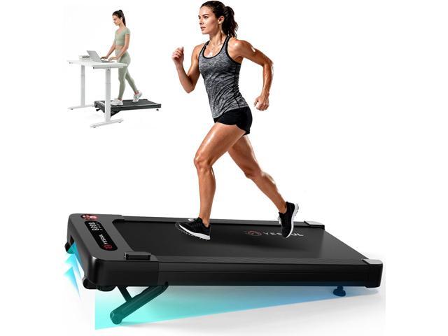 Yesoul Walking Pad Treadmill with 10% Auto Incline, Under Desk Treadmill for Home Walking, Hiking & Running, 300lbs Capacity, Smart App Scenic...