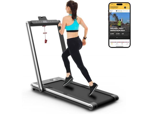 Walking Pad Treadmill - Treadmills for Home & Office - Portable Treadmill with Remote Control, LED Display, 265 LB Capacity, Space-Saving Compact...