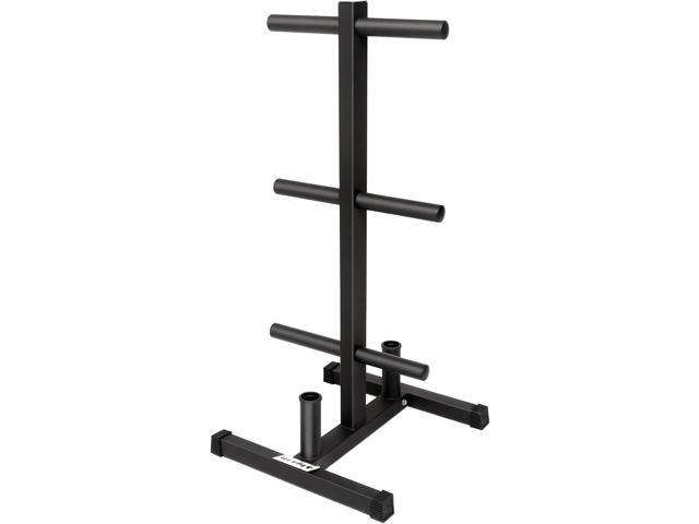 RitFit Weight Plates Rack, Weight Storage Rack with Barbell Bumper Weight Plates Holder for 2-Inch Weight Plates, Capable of Holding Up to 990 LBS