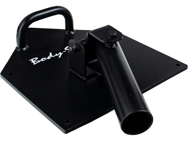 Body-Solid Barbell Landmine Attachments Kit for Barbells, T-Bar Row Weight Plate Attachment, Squat Rack Attachments, Safety Squat Bar, Black