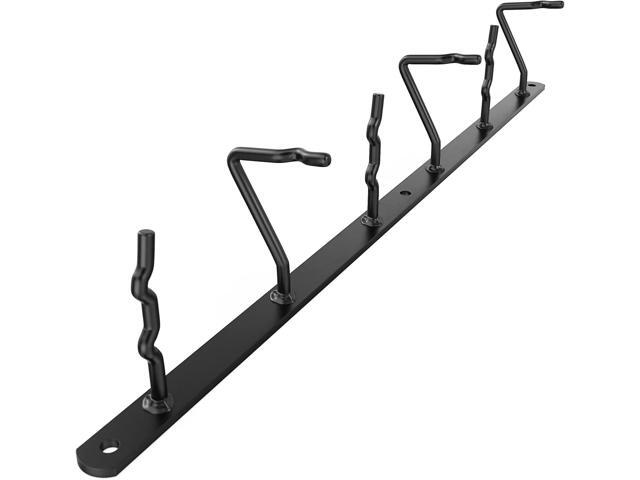 Synergee Cable Attachment Rack. Wall Mounted Storage Rack. Multi-Use Storage Posts for Exercise Attachments.