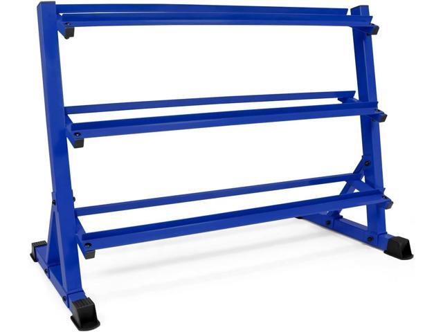 WF Athletic Supply Heavy-Duty Dumbbell Rack Stand, Weight Rack for Home Gym, Weight Holder, Available Sizes for Storage 5-50LB or 5-75LB Dumbbell...
