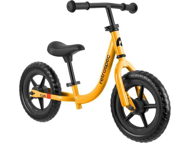 Retrospec Cub Toddler Balance Bike for Ages 18 Months - 3 Years - 12in No-Pedal Beginner Bicycle with Adjustable Seat, Puncture-Proof Tires & Safe...