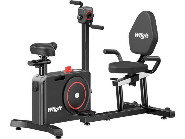 Recumbent Exercise Bike for Home, Recumbent Bikes for Seniors Gym, Quiet Recumbent Stationary Bikes for Seniors 400LBS Capacity, Adjustable Seat &...