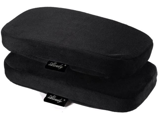 Aloudy Arm Rest Pillow, 2021 New Size 11 Office Chair Armrest Cover Pads, Comfy Desk Chair Cushions for Elbows and Forearms(Large, Set of 2)