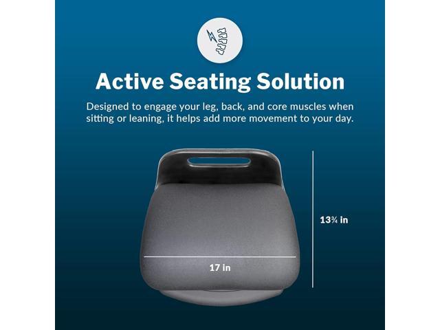 Vari Active Seat - Adjustable Ergonomic Standing Desk Chair for Adults - Portable Home Office Furniture, Comfortable Wobble Stool with Dynamic...