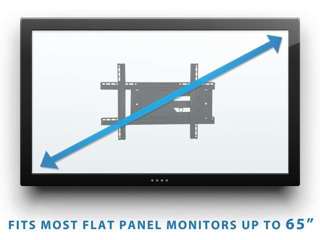 Mount-It! Full Motion Articulating TV Wall Mount Bracket for 32-70 Plasma, LED, LCD Flat Screens up to 100 Pounds and 600x400 VESA, Tilt, Swivel,...