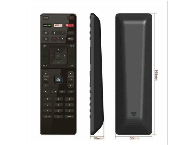 XRT122 for Smart TV Vizio Remote Control w Amazon Netflix IHeart Radio APP Key