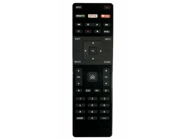 XRT122 for Smart TV Vizio Remote Control w Amazon Netflix IHeart Radio APP Key
