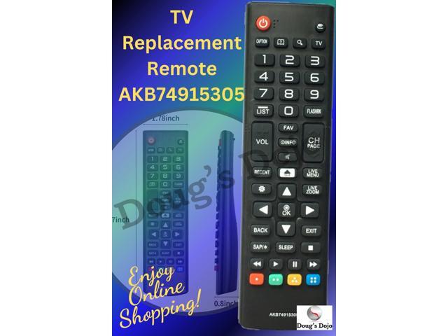 New AKB74915305 Remote Control for LG TV's 43UH6030 43UH6100 43UH6500 49UH6030