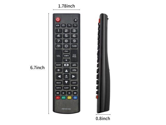 New AKB74915305 Remote Control for LG TV's 43UH6030 43UH6100 43UH6500 49UH6030