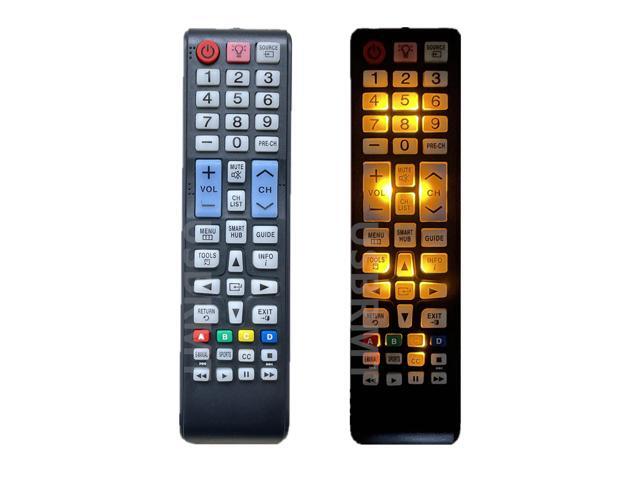 New Universal Backlit Remote Control for ALL Samsung LCD LED HDTV 3D Smart TVs