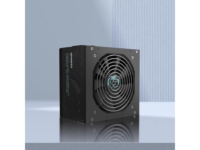 RAIDMAX Cobra 650W, 80+ Gold Certified Gaming PSU, ATX 3.1 Power Supply, PCIe Gen 5 Ready, High-Performance Power Supply for Gaming PCs, RoHS,...