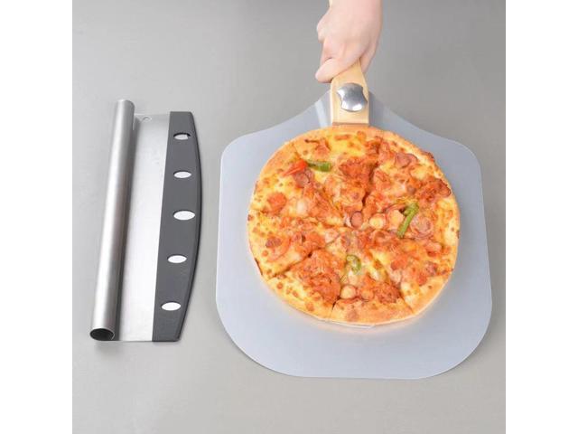 Anygleam 35*11 inch Pizza Cutter Stainless Steel Sharp Pizza tools With Protective Cover