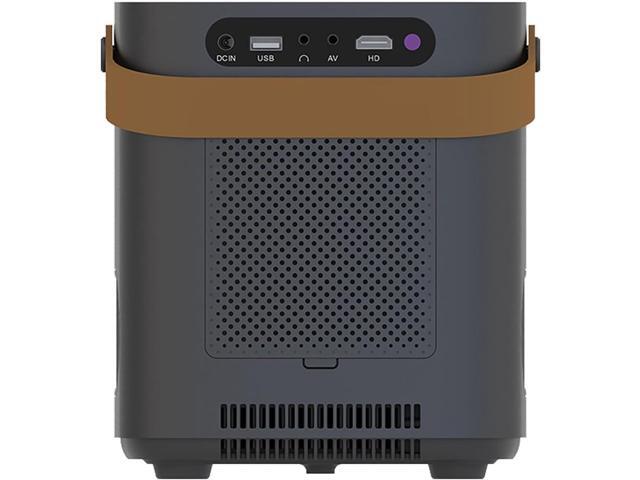 BudPlus S3 Portable Home Cinema Projector 1080p fHD Resolution, WiFi 6, Bluetooth 5.0, Android TV, Outdoor Projector with Wireless and Smart...