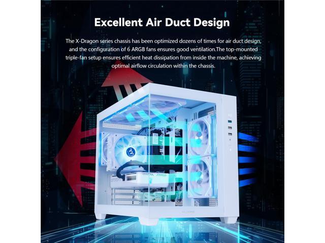 MLOONG Gaming PC, AMD Ryzen 5 5500 4.2 GHz, GeForce RTX 5060 8GB Desktop Computer, 1TB NVMe SSD, 16GB DDR4 3200MHz, Air Cooled Prebuilt, 650W PSU,...