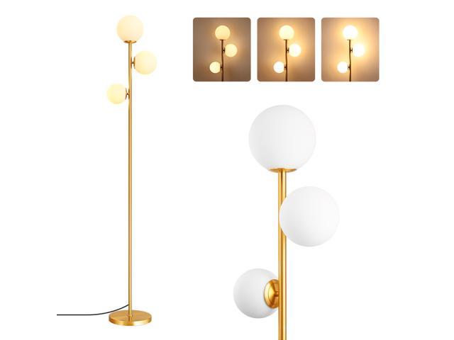 Photos - Chandelier / Lamp EDISHINE 69 inch Globe Floor Lamps for Living Room, Sphere Mid-Century Sta