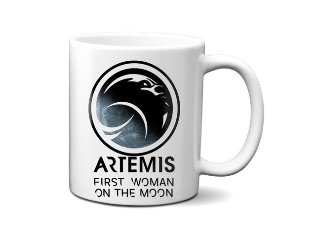 Photos - Glass NASA Artemis First Woman On The Moon Logo 11oz Mug ARTWOMMG11
