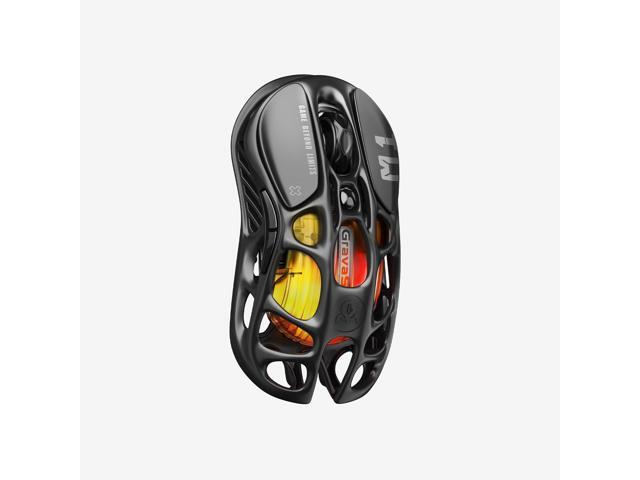 GravaStar Mercury M2 Wireless Gaming Mouse with 26,000 DPI, PAW3395DM Sensor -79g Lightweight Hollowed-Out Design -5 Programmable Buttons -5...