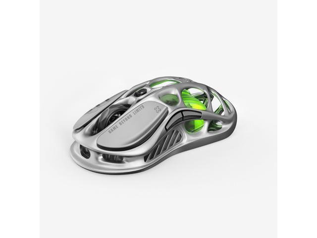 GravaStar Mercury M1 Pro Wireless Gaming Mouse, Lightweight Magnesium Alloy, 26,000 DPI, PAW3395DM Sensor, 5 Programmable Buttons, Support...