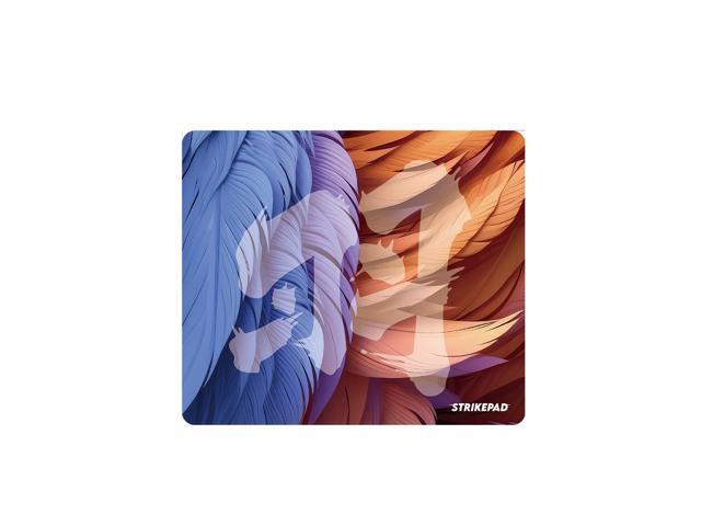 Fantech STRIKEPAD MST491,Holographic Design, Herringbone Rubber Base, Liquid Resistant Surface (49cm × 42cm), Blue