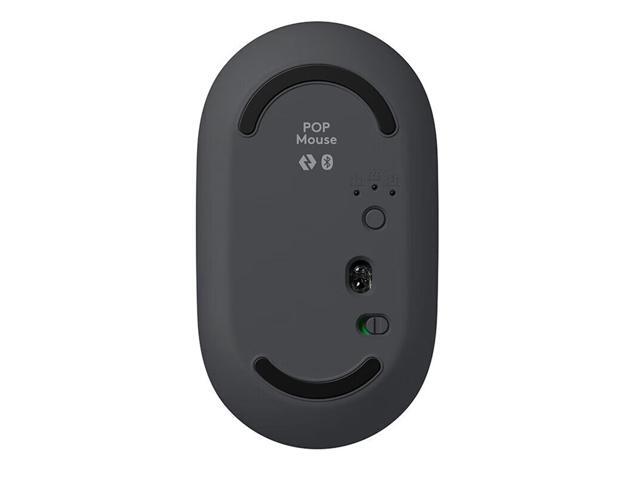 Logitech POP MOUSE Wireless Bluetooth Mouse, Office Mute,Tablet Laptop Office Cross Screen Operation, 4000DPI, 4 buttons, for Windows and macOS,...